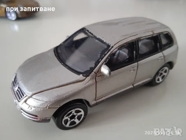 Метални колички Jaguar, Honda S 2000, VW Tuareg, Realtoy , снимка 15 - Колекции - 48919324