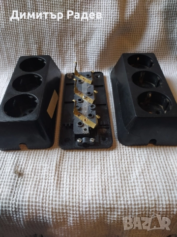 Ел ПЛАФОНИ ОСВЕТЛЕН.2 БР ЕЛ. РАЗКЛОНИТЕЛИ С 3 ГНЕЗДА --БДС БЕЗ КАБЕЛИ ВТОРА УПОТР. ГОДНИ ЗА УПОТРЕБА, снимка 4 - Други - 52184015