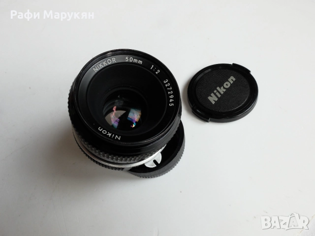 КЛАСИЧЕСКИ обективи "NIKON" байонет F-перфектни, снимка 5 - Фотоапарати - 52812346