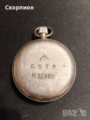 Швейцарски джобен часовник - MOERIS - Военен модел, снимка 13 - Джобни - 48925286