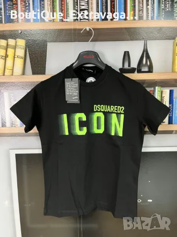 Мъжка тениска Dsquared Neon Icon 2024 !!!, снимка 1 - Тениски - 46186380