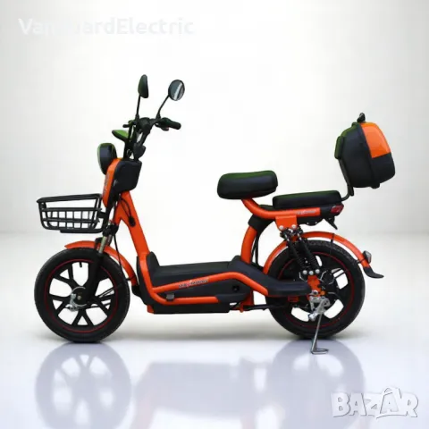 Електрически скутер с педали MaxMotors EBZ 18 750W/48V/20Ah - ORANGE, снимка 2 - Мотоциклети и мототехника - 50015653