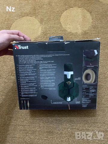 Слушалки trust gxt , снимка 2 - Слушалки за компютър - 52448618
