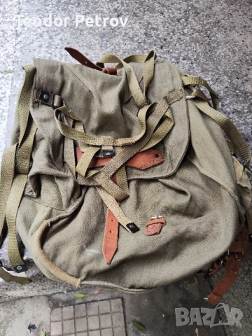 Военна брезентова раница