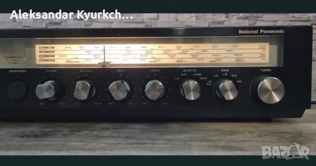 ресивър National Panasonic RE-7860LBS., снимка 3 - Ресийвъри, усилватели, смесителни пултове - 54295671
