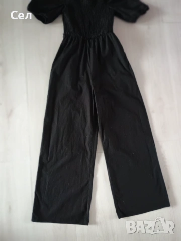 Черен гащеризон H&M S/M, снимка 4 - Гащеризони - 53762090