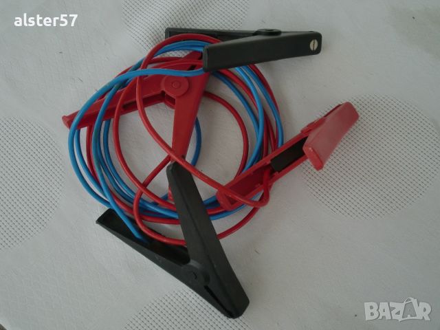Щипки с кабел 2 метра за зареждане на  акумулатор., снимка 2 - Аксесоари и консумативи - 46249239
