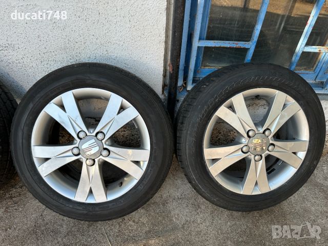 ОЕМ алуминиеви джанти 16" 5x112 Seat, VW, Audi, Skoda, снимка 4 - Гуми и джанти - 46434343