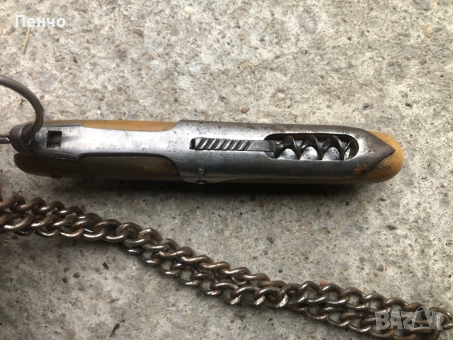 старинно ножче "ANTOINE A. GRENOBLE" - XVIII- XIX век - ОРИГИНАЛ - УНИКАТ, снимка 6 - Ножове - 50407571