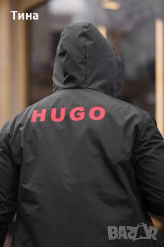 🔥 ХИТ МОДЕЛ МЪЖКА ВЕТРОВКА HUGO BOSS 🔥, снимка 3 - Якета - 45582839