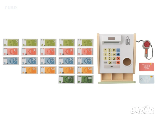  НОВИ! Детски касов апарат с аксесоари, снимка 3 - Други - 53568950