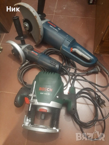 Професионални машини Бош, снимка 2 - Ъглошлайфи - 53409569