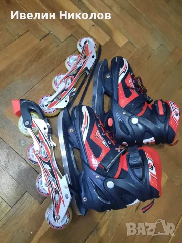 Ролери Byox Iceberg 2 в 1 – Ролери и кънки за лед, снимка 6 - Ролери, кънки - 50304574