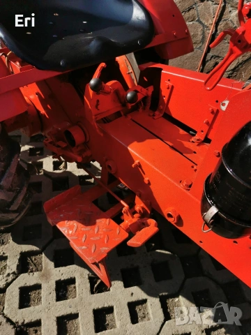 Мини трактор Hako 1963 г. – двигател JLO L252L, работещ, с ремарке и документи, снимка 4 - Селскостопанска техника - 53663810