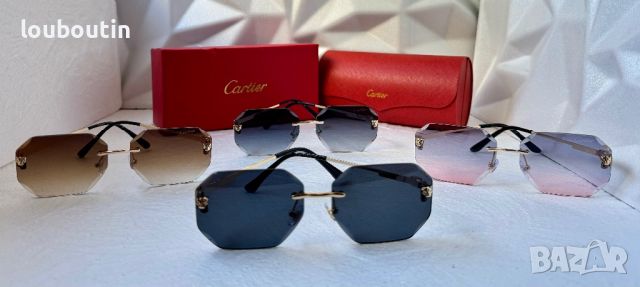 Cartier 2024 дамски слънчеви очила Осмоъгълни 4 цвята, снимка 15 - Слънчеви и диоптрични очила - 45248097