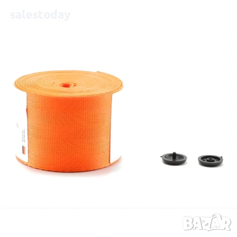 Текстилна лента за предпазен колан, Универсални, Оранжев, 3,6м., снимка 2 - Аксесоари и консумативи - 53823025