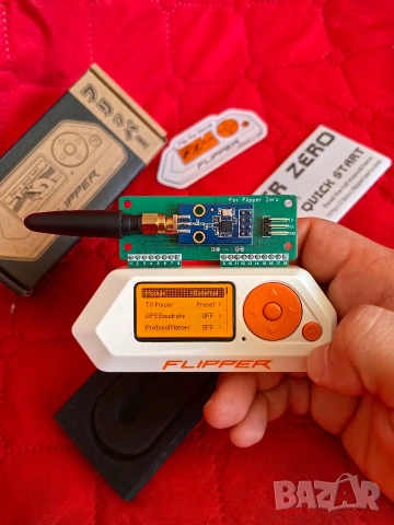 Flipper Zero + C1101 антена, снимка 3 - Друга електроника - 54143788