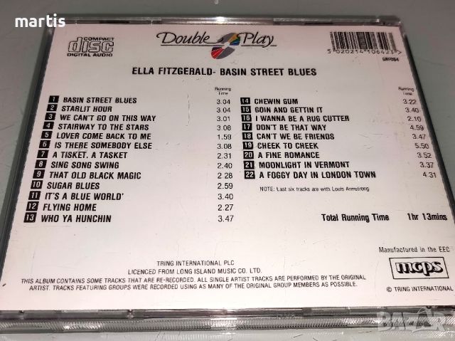 Ella Fitzgerald CD, снимка 2 - CD дискове - 45702034