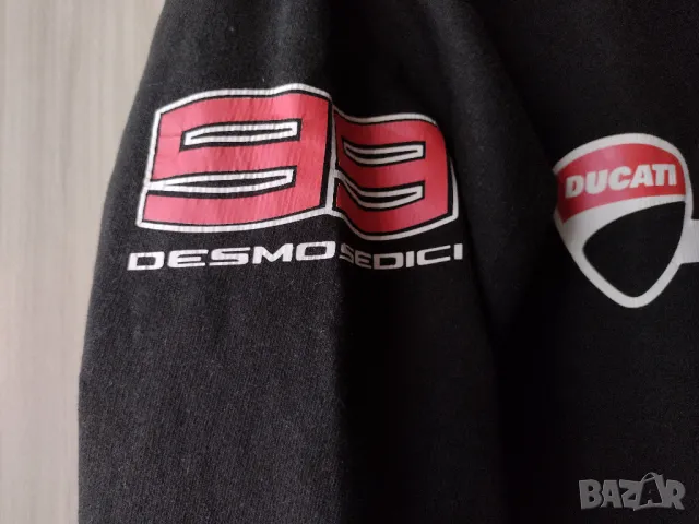 Ducati / Jorge Lorenzo - Hoodie мъжки суичър на Дукати, снимка 4 - Суичъри - 48560024