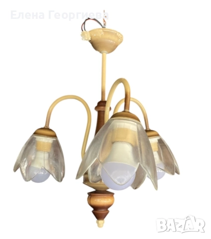 Класически полилей за таван., снимка 4 - Лампи за таван - 52119313