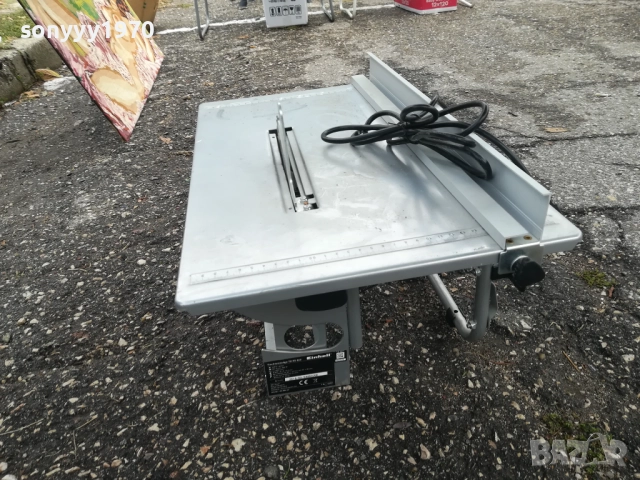 EINHELL TC-TS820 НАСТОЛЕН ЦИРКУЛЯР ОТ ФРАНЦИЯ 0410251711, снимка 5 - Други инструменти - 51944525