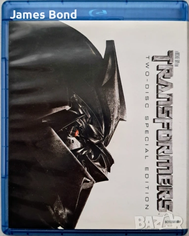 Блу Рей (Blu Ray) Трансформърс (Transformers) 2 диска без БГ субтитри, снимка 2 - Blu-Ray филми - 52867774