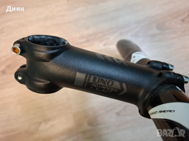 Карбоново кормило FSA K Force и алуминиева лапа UNO , снимка 5 - Части за велосипеди - 50877099