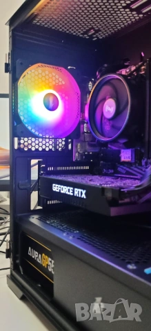 Продавам Гейм РС Ryzen 5 3600X/32Gb/512Gb SSD+1TB HDD/RX 2060 Super/Гаранция, снимка 5 - Геймърски - 52578044