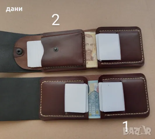 Портфейл от естествена кожа - нови модели , снимка 3 - Портфейли, портмонета - 49699552
