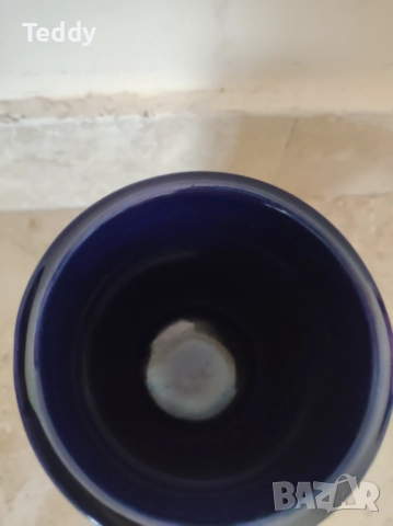 Винтидж купа/ваза за бонбони, Германия, ръчно рисувана, снимка 7 - Антикварни и старинни предмети - 52423159