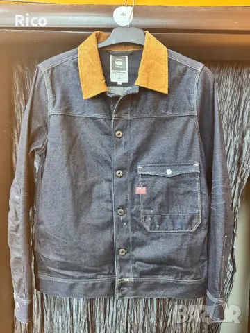 Оригинално Дънково Яке G-Star, снимка 2 - Якета - 49748396