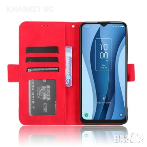 TCL 40 XL Wallet Калъф и Протектор, снимка 9 - Калъфи, кейсове - 48303321