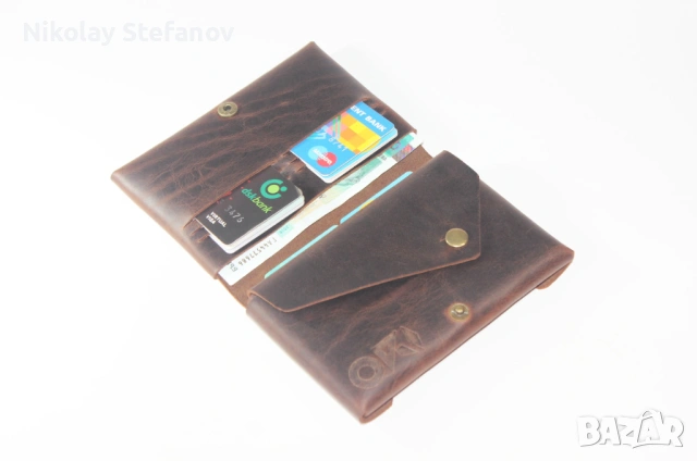 Дизайнерски оригами портфейл, снимка 5 - Портфейли, портмонета - 53234662