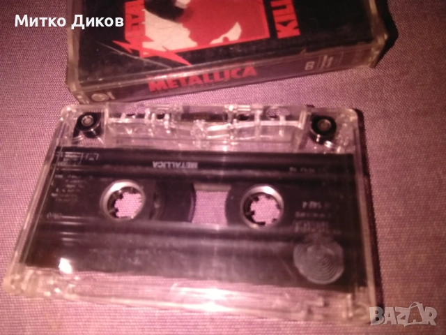 Metallica - Kill 'Em All аудио касета, снимка 8 - Аудио касети - 53235568