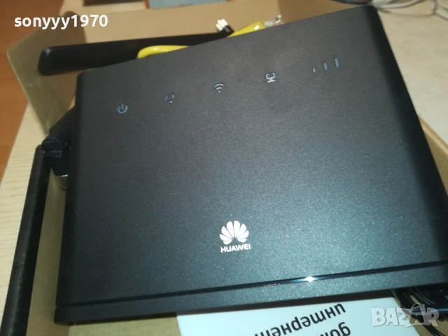 huawei 4g рутер с 2 антени 2310250753, снимка 4 - Рутери - 52150387