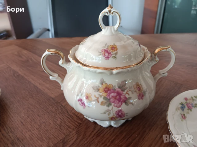 Порцелан Bavaria Edelstein Maria Theresia, снимка 5 - Сервизи - 51407241