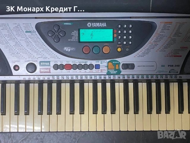 Синтезатор YAMAHA PSR 240