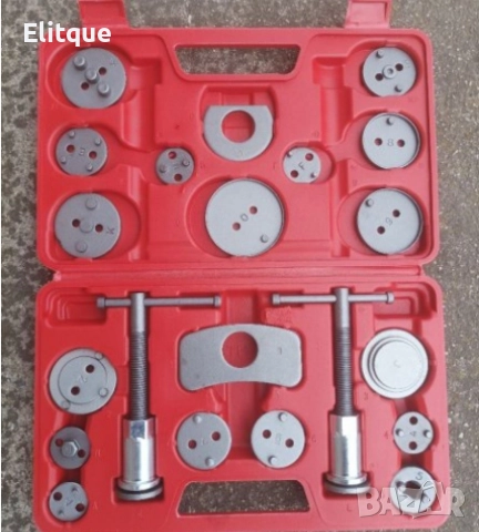 Комплект инструменти KraftRoyal за спирачни апарати и накладки - 21 Части