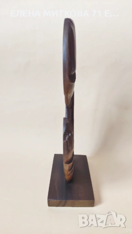 Дървена фигура на Св.Богородица и Младенеца, снимка 5 - Антикварни и старинни предмети - 53788353