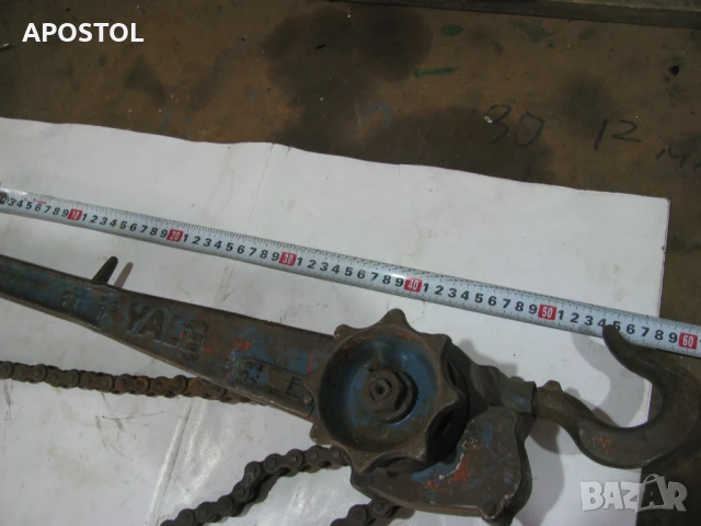 лебедка с верига YALE, снимка 2 - Други машини и части - 51080395