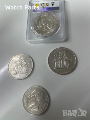 Сребърни монети 4 броя, снимка 10 - Нумизматика и бонистика - 45766217