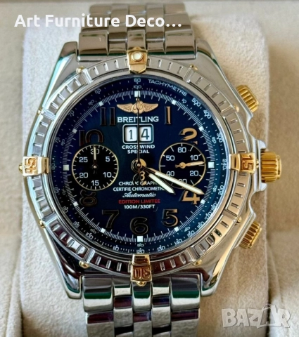 Мъжки часовник Breitling Crosswind chronograph limited edition, снимка 2 - Мъжки - 51581320