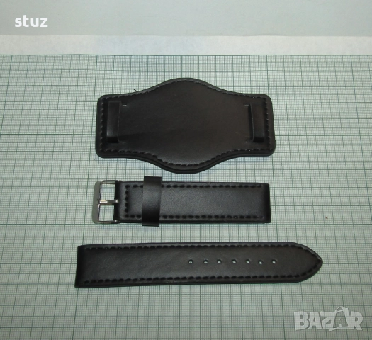 Кожени каишки за мъжки часовници, с подложка , снимка 7 - Каишки за часовници - 52724639