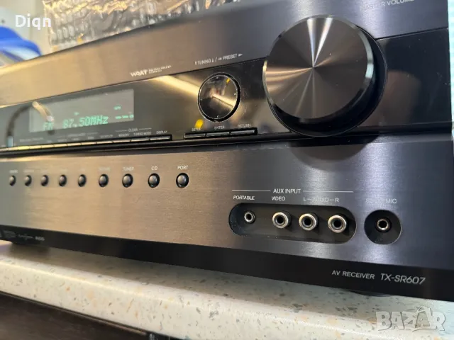 Не използван Onkyo TX-SR607, снимка 10 - Ресийвъри, усилватели, смесителни пултове - 47195717