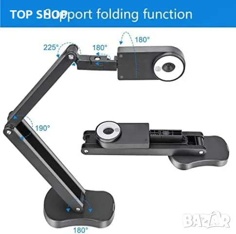 Нова USB уеб камера за документи преподаване дистанционно обучение, снимка 2 - Захранвания и кутии - 49641914