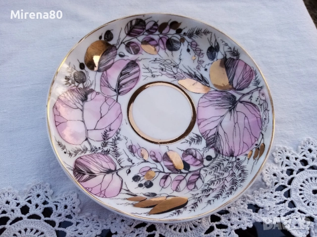 Чаени сетове ЛФЗ - Розовая осень, снимка 5 - Чаши - 53697737