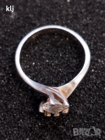 Дамски сребърен пръстен , снимка 5 - Пръстени - 45021343