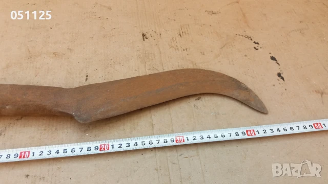 отличен кован възрожденски косер, секира сатър , снимка 8 - Антикварни и старинни предмети - 50588750