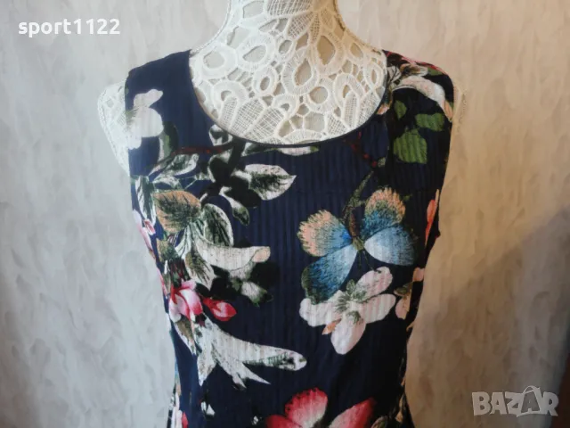 Alegra/S/100% памук/италианска рокля, снимка 2 - Рокли - 50255513