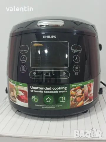 Мултикукър - Multicooker Philips HD4749/70, 1070 W, 5 л, Функция Slow, снимка 1 - Мултикукъри - 48726151